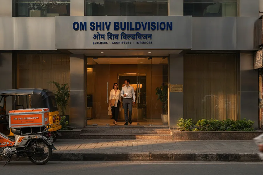 Om Shiv Buildvision office storefront
